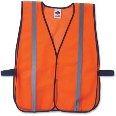 ERGODYNE Vest, Standrd, Non-Cert, Oe EGO20030